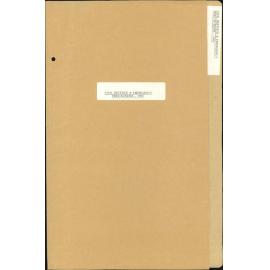 Civil Defence and Emergency Precautions