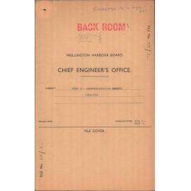 Building, Shed 15, Reconstruction of Parapet, 1943-1944