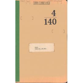 Beach: Evans Bay, sea wall