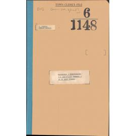 Building and Subdivision: 7-9 Lewisville Terrace and 16 St Mary Street, P Fowler, Conlin Estate