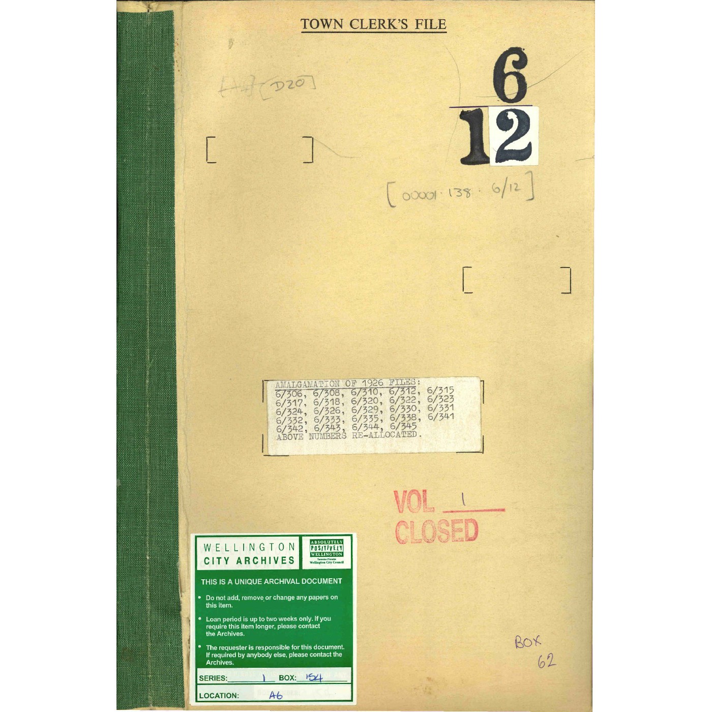 Amalgamated Building Files