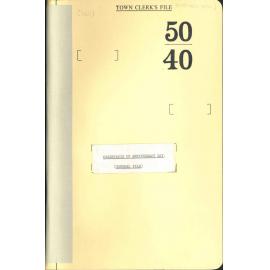 Observance of Anniversary Day (general file)