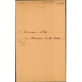 T Corcoran - Slip - 79 Miramar North Road