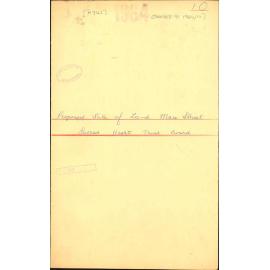 Proposed Sale of Land - Mace Street - Sacred Heart Trust Board