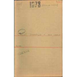 Street Stopping - Old Coach Road