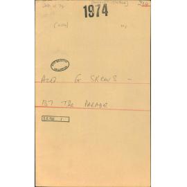 Acquisition - G Skews - 137 The Parade