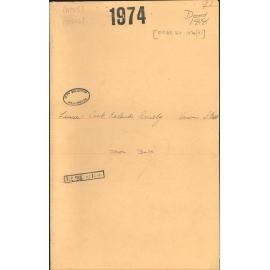 Lease, Cook Island Society, Hanson Street, Town Belt (Town Clerk's file 23/413, Deed 188)