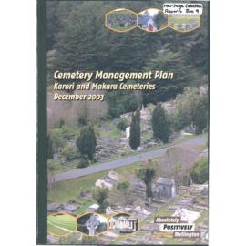 Cemetery Management Plan, Karori and Makara Cemetery
