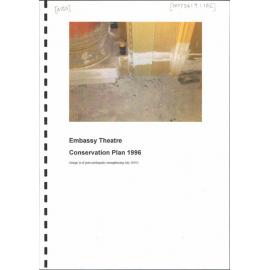 Embassy Theatre, Conservation Plan