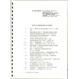 Supporting Evidence/Information, Property, CBD Ground Lease, 45-53 Willis Street, Barretts Site