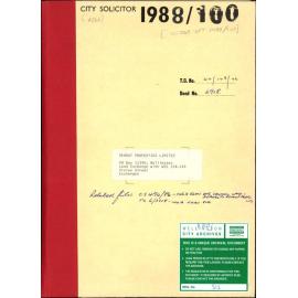 Renouf Properties Ltd, Land Exchange With Wellington City Council, 134-144 Vivian Street Exchanges