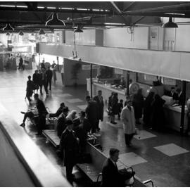 b. Interior of the Airport Terminal