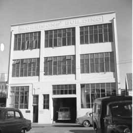 d. 13-15 Garrett Street, a three storey concrete commercial building, Morrisons' Building