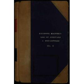 Harbour Masters Log of Arrivals and Departures, Volume 6