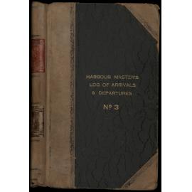 Harbour Masters Log of Arrivals and Departures, Volume 3