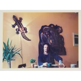 '90's Rasta Man', Gecko Cafe, 6 Alexander Road, Raumati Beach, Kapiti