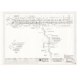 Wellington City Water, Queens Drive, Lyall Parade to Toru Street, 150 mm Distribution Main, Plan and Connection Details