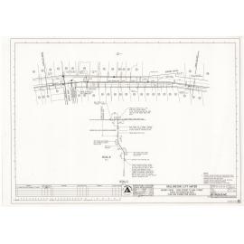 Wellington City Water, Queens Drive, Toru Street to Wha Street, 150 mm Distribution Main, Plan and Connection Details