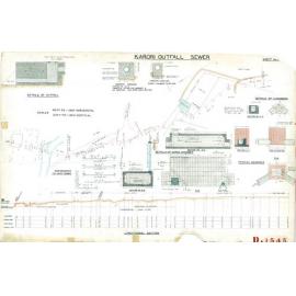 Karori outfall, plan No. 1