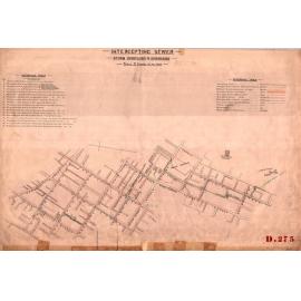 Intercepting sewer, storm overflow and diversions