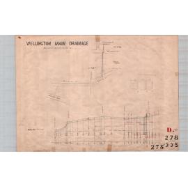 Wellington Main Drainage, Thorndon Quay to Little Hawkestone Street