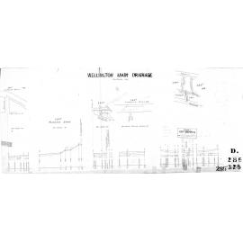 Wellington Main Drainage, Lambton Quay, Stout Street, Plimmers Steps, Cornhill Street, Lombard Street, Victoria Street [Wakefield Street]