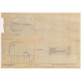 Wellington CC Abattoir, General Arrangement of Separated Tank and Detention Tank