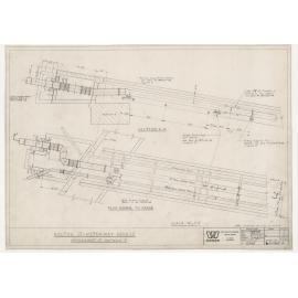Bolton Street, Motorway Bridge, Arrangement at Abutment 'A'
