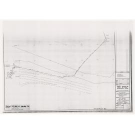 Glendene Developments Ltd, Takapu Road Stage 1, As Built Plan of 12" DIA Concrete Lined Steel Rising Main