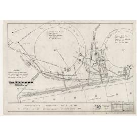 Johnsonville Reservoirs 0.5 and 1.0 M.G, As Built Layout Arrangement of Pipework Etc.