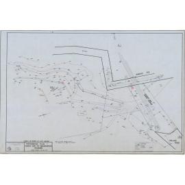 Topographic plan, Cable car to observatory, Kelburn