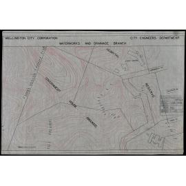 [Government House grounds and Hospital Reserve, contour map]