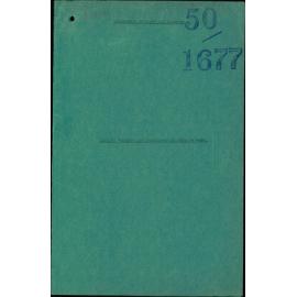 Loss of 'Wahine' and subsequent disposal of wreck