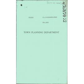 Building: 70, 72 Elizabeth Street: Mrs Garry