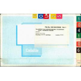 Heritage building - 25 Courtenay Place -  Paramount Theatre