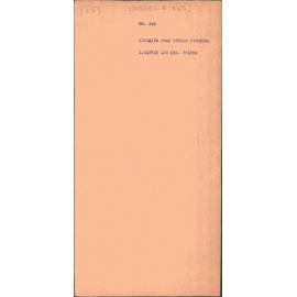 Land for street widening, Adelaide Road, erection of oven