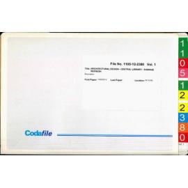 Architectural Design - Central Library - Signage Refresh