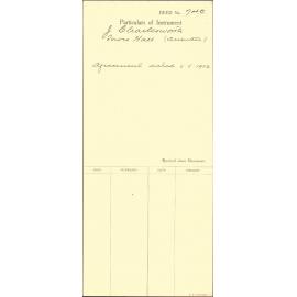 Contract, Town Hall and Municipal Buildings