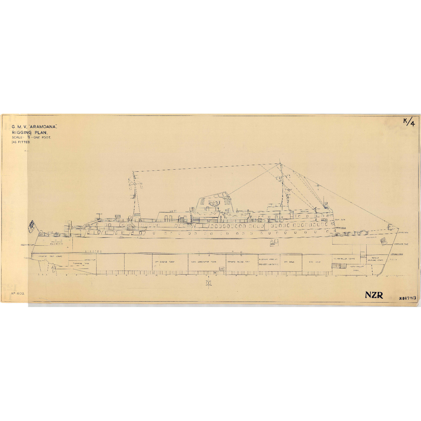 GMV Aramoana, plans