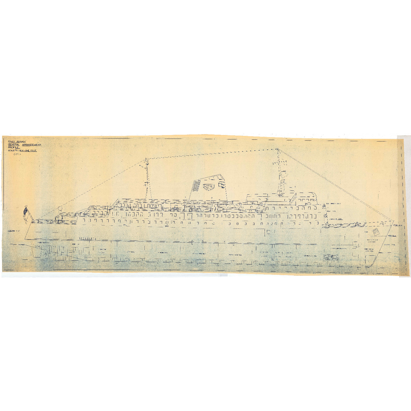 GMV Aranui, plans
