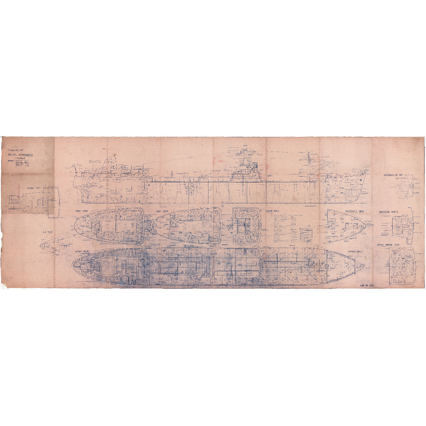 MV Athelviscount, plans