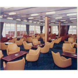 TEV Wahine, Interior public rooms