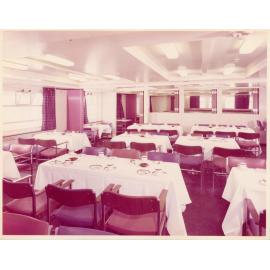 TEV Wahine, Interior public rooms