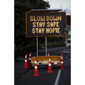 Wellington COVID 19 Lock Down coastal drive