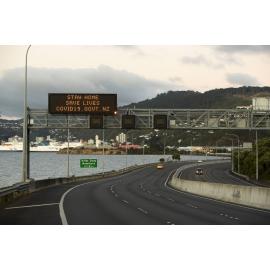 Wellington COVID 19 Lock Down coastal drive