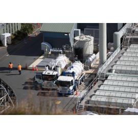 South Coast of Wellington during a big southerly storm surge