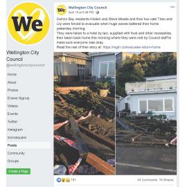 Facebook Post - News - South Coast evacuees return home