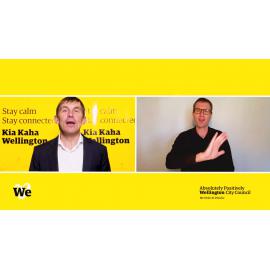 Mayor Andy Foster Covid-19 update - 20 April - NZSL