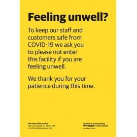 J010552 COVID-19 Facilities poster A3, v2