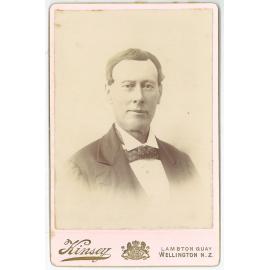 Portrait of Charles F Worth, Councillor